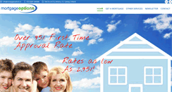 Desktop Screenshot of mortgageoptions.ie